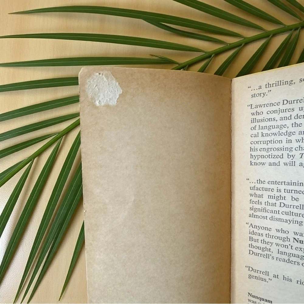 Nunquam by Lawrence Durrell (1971 Vintage Sci-Fi Paperback) – Pocket Books
